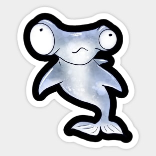 cartoon hammerhead shark Sticker